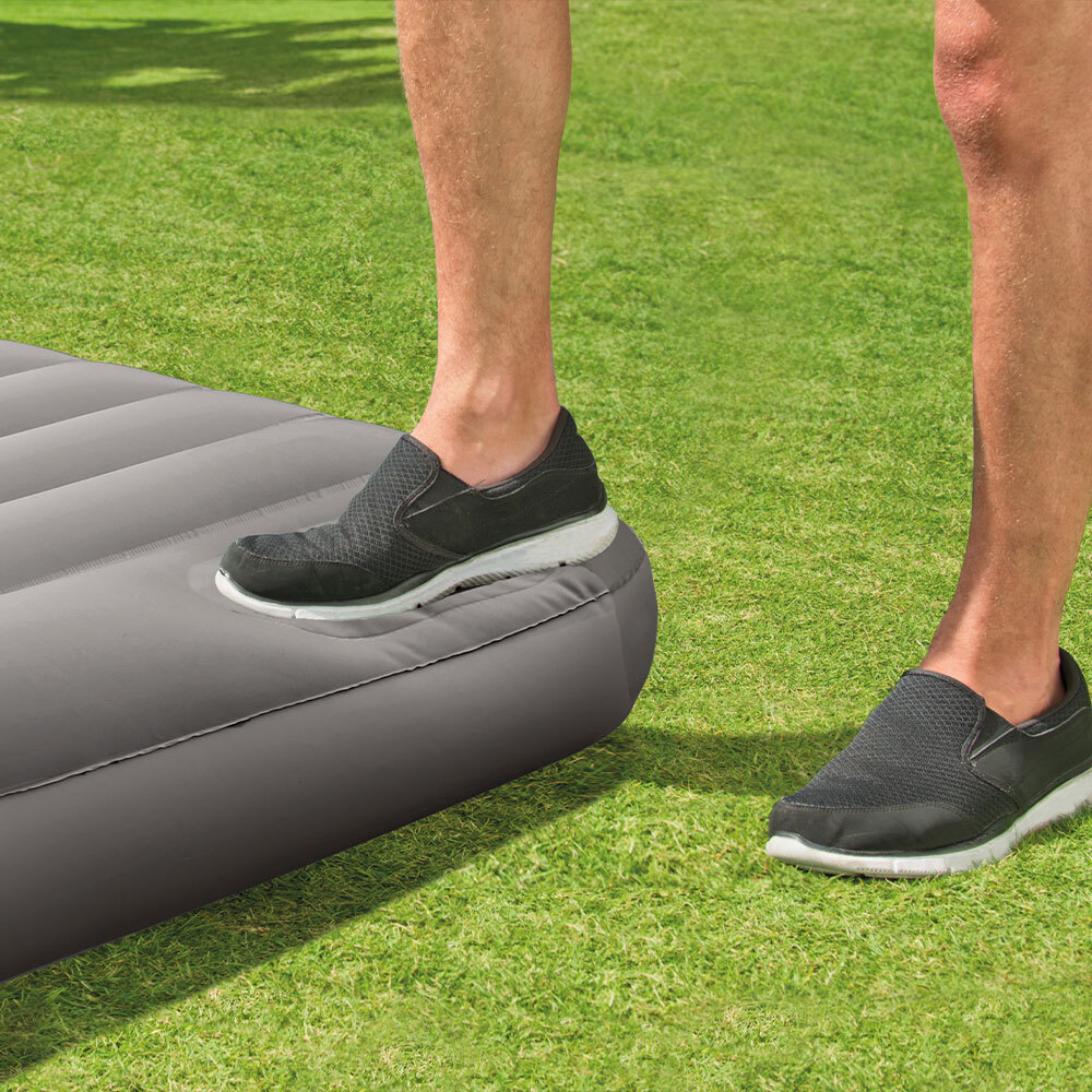 Matelas gonflable Downy gonfleur à pied 2 personnes