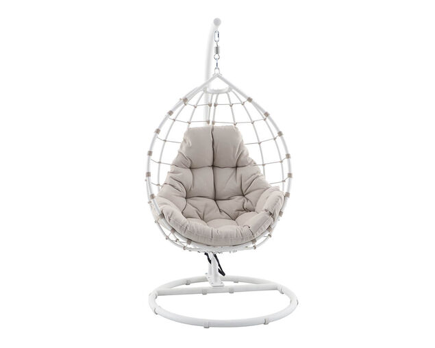 Evolve Hanging Egg Chair - White