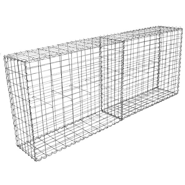 Lot de 2 Paniers de Gabions 100 x 95 x 30cm