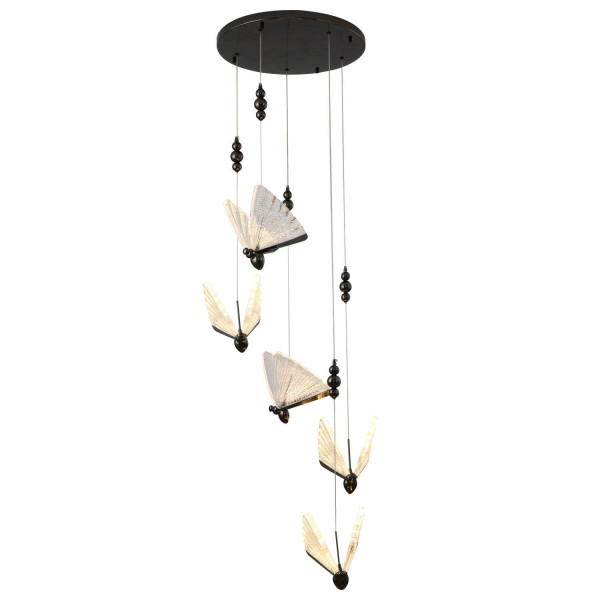 LAMPA WISZĄCA LED czarna BEE LAMP 5 ekskluzywna