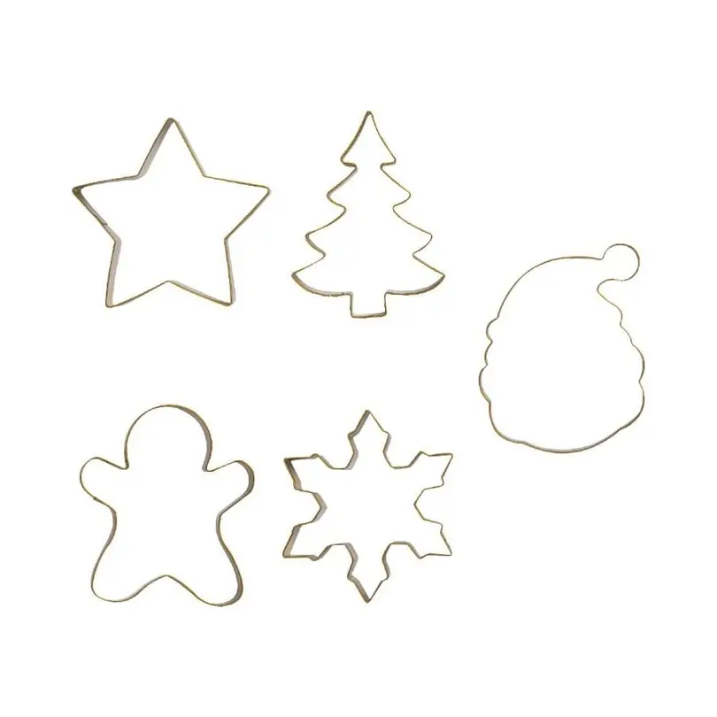 Ausstecher 5er-Set Weihnachten
