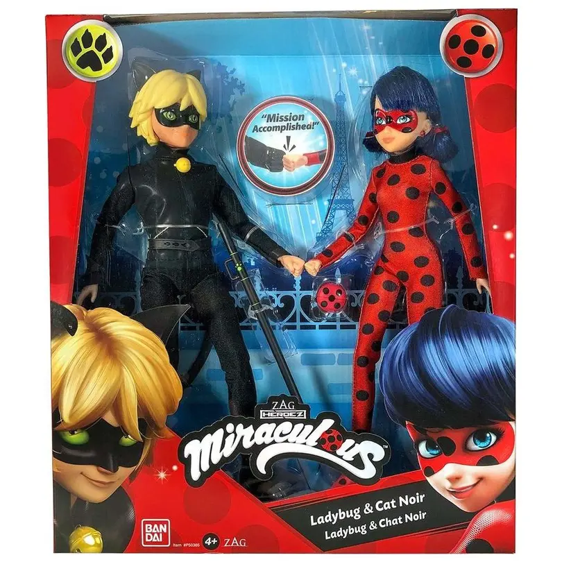 Puppe 2-teilig Miraculous