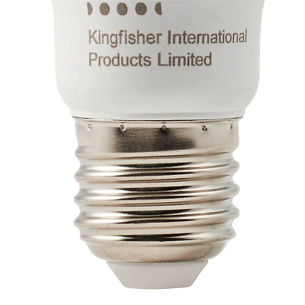 Ampoule LED A60 E27 470lm 4.8W = 40W Ø6cm blanc chaud