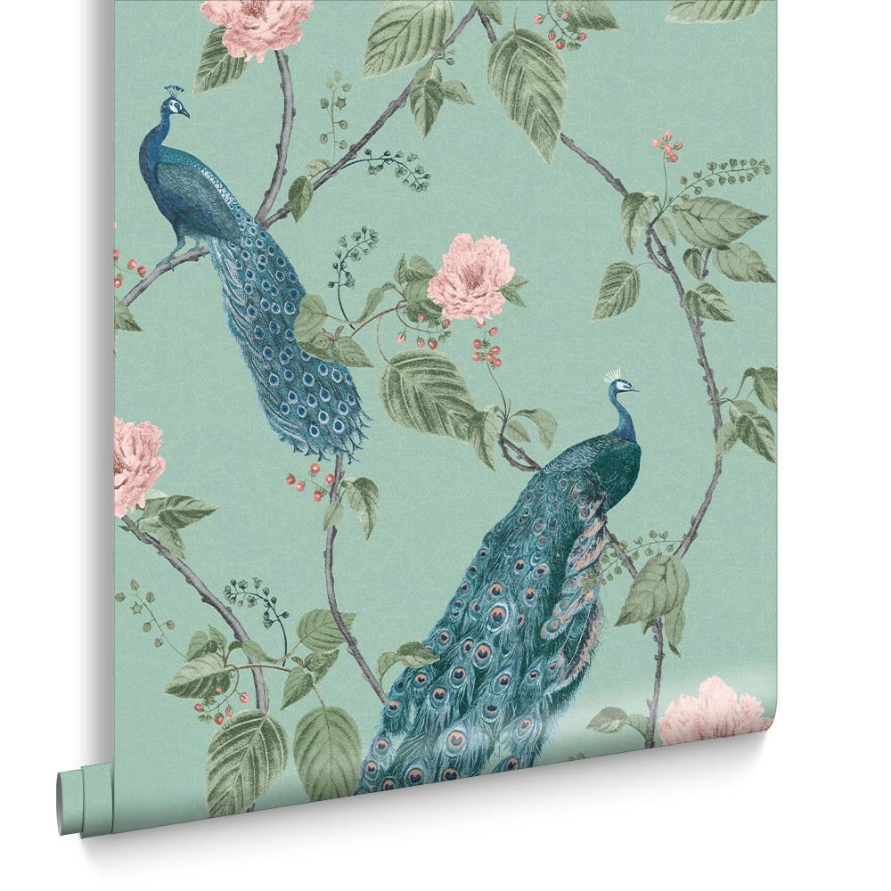 - papier peint resplendence vert 1005x52cm