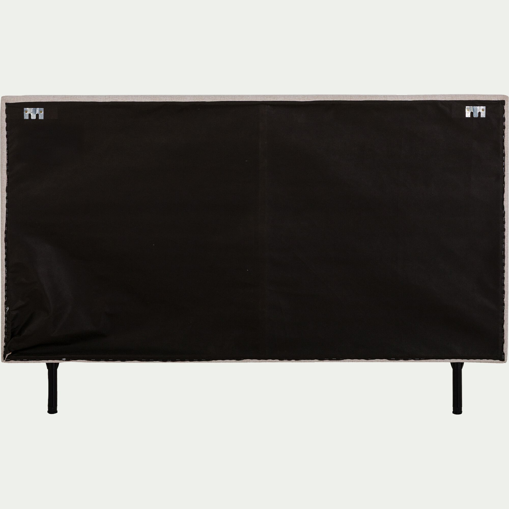 MARGO - Tête de lit capitonnée en tissu L162cm - beige