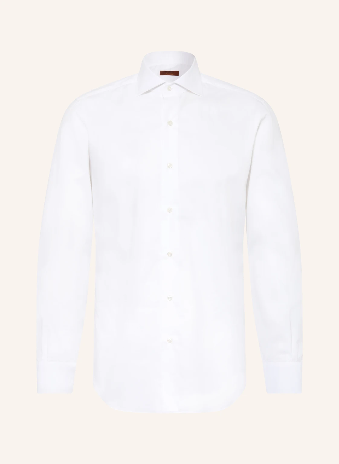 BARBA NAPOLI Piqué-Hemd Slim Fit