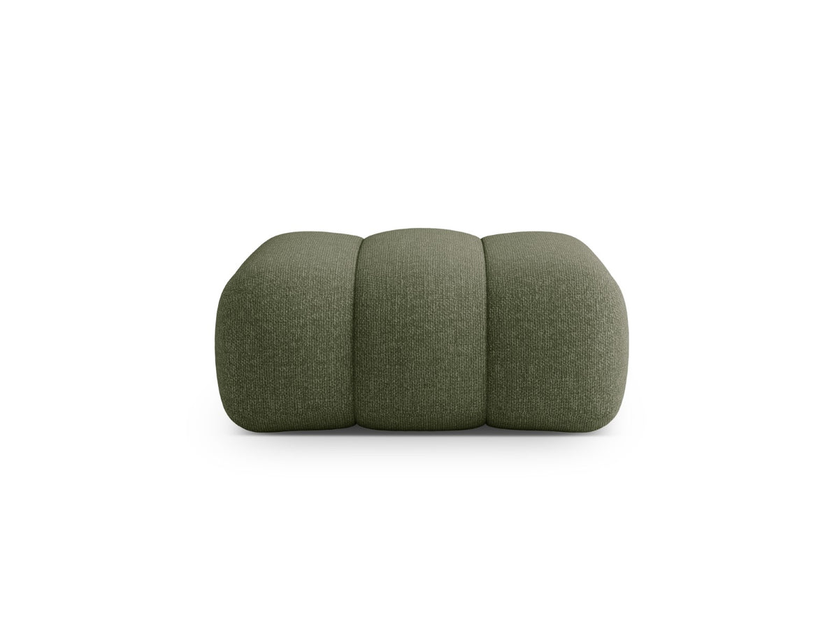 Cosmopolitan Design Poef Koge chenille groente - 95x95x40cm
