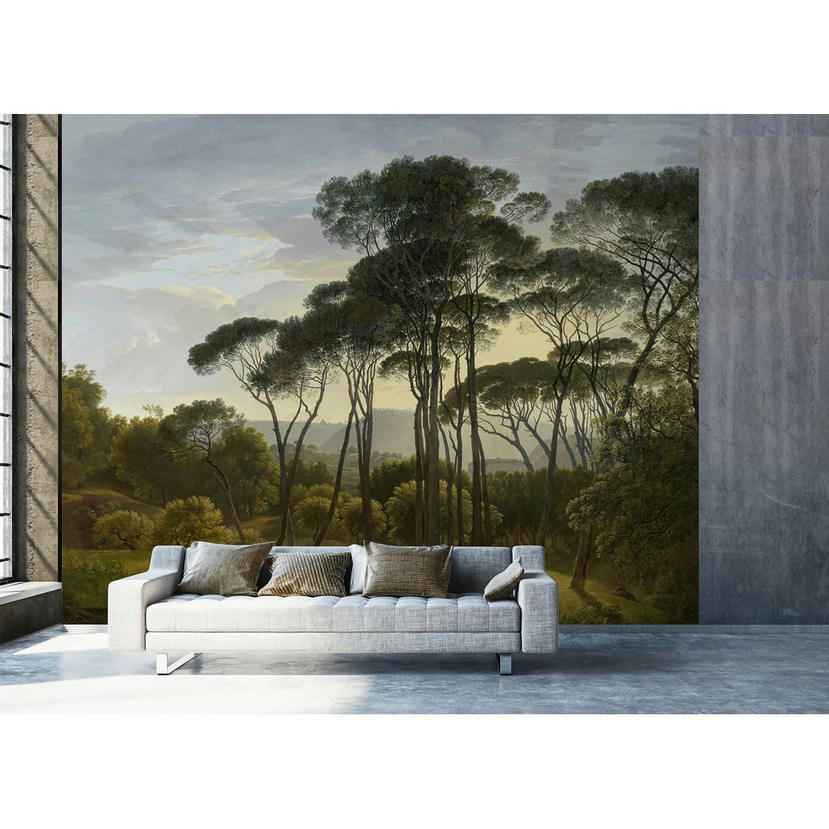 OMBRELLI - Papier peint panoramique en papier multicolore 336x270