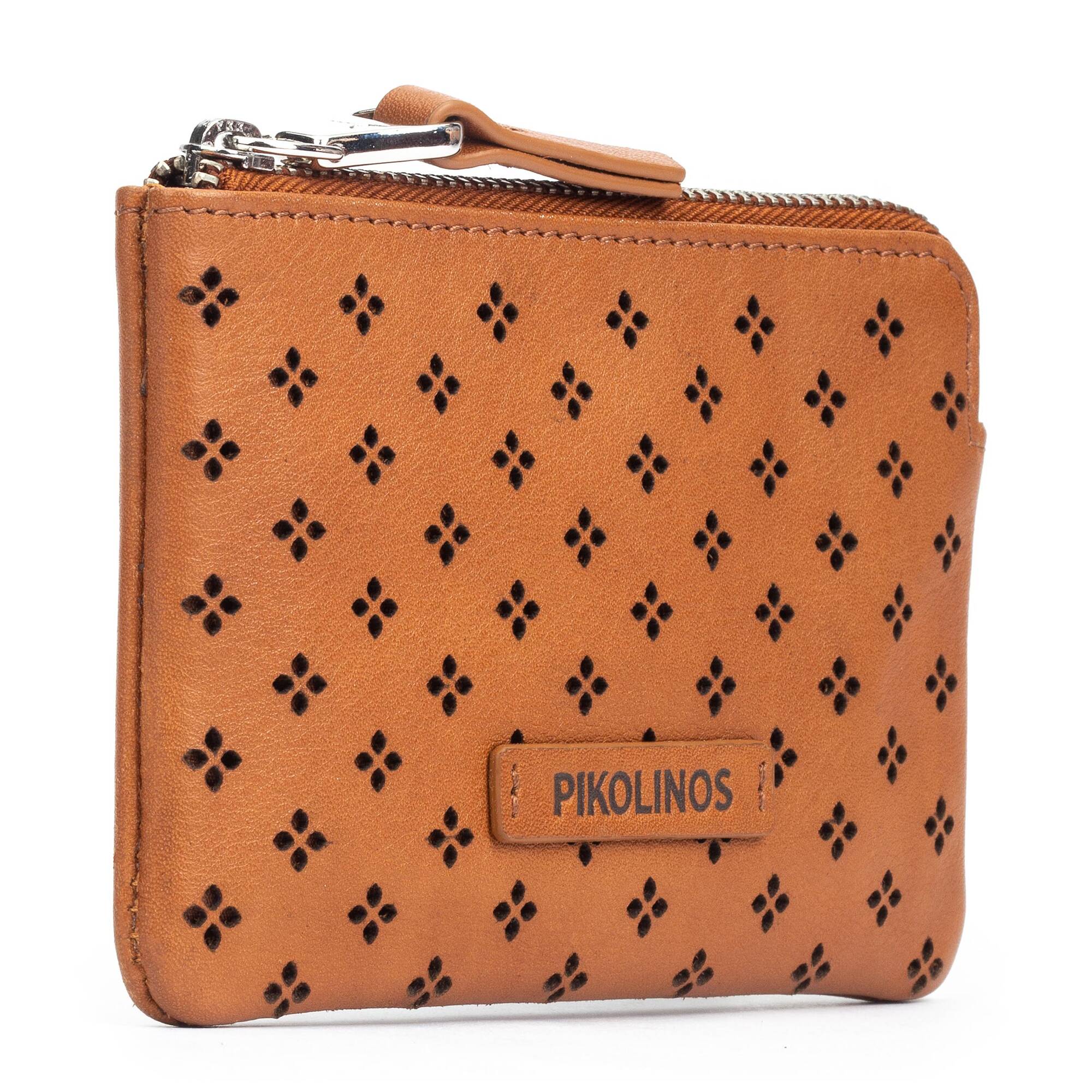 TAGORO - Cartera de piel con cremallera