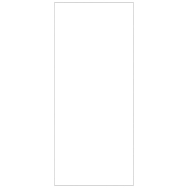 Panneau mural de salle de bains l.100 x H.210 cm, blanc brillant, Schulte DécoDesign Brio