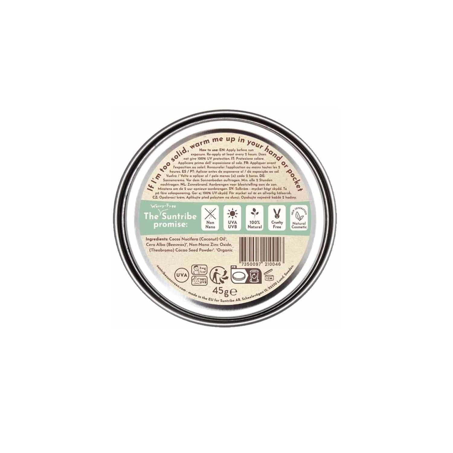 Suntribe Face & Sport Mineral Sunscreen Mud Tint SPF 30 10g