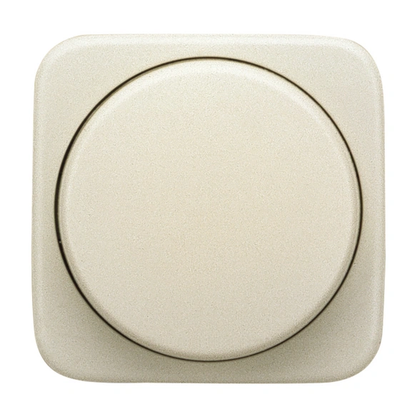 Dimmerabdeckung, Duro 2000® SI, Cremeweiß, Kunststoff