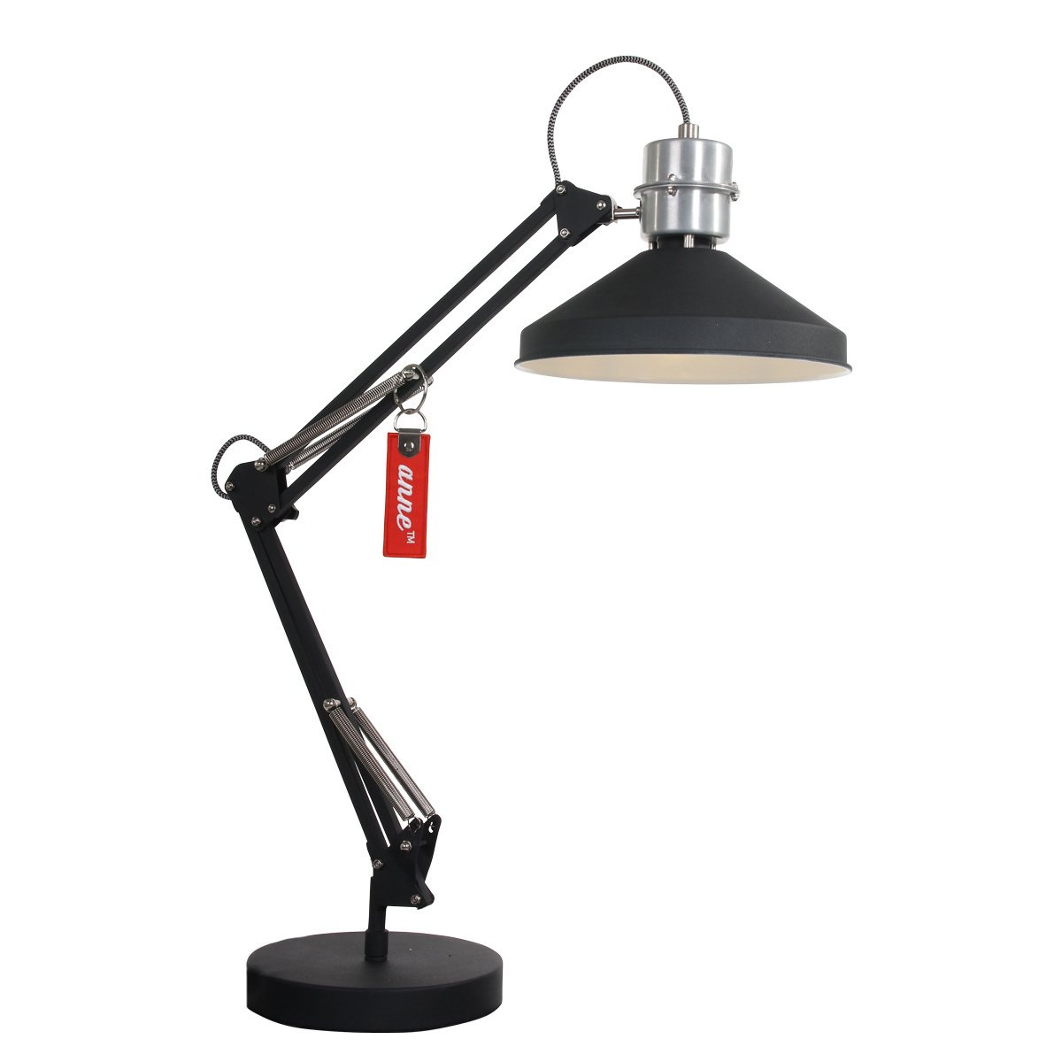 Anne Light & home tafellamp Zappa - 1 lichts - 50x 80 cm - zwart