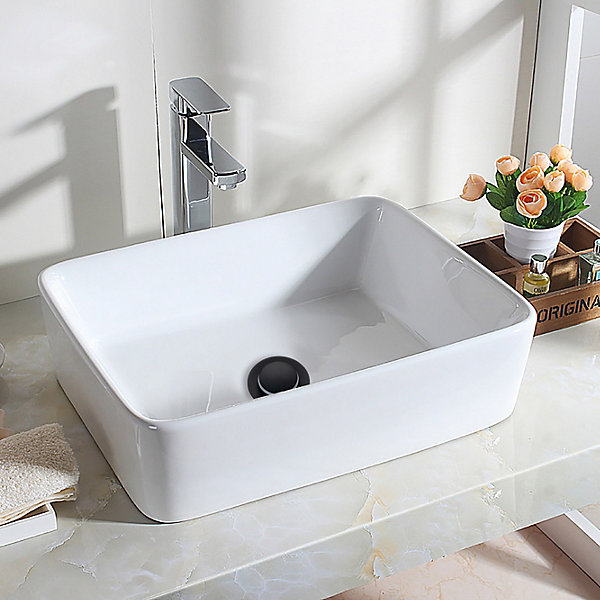 Balneo Bonde clic-clac sans trop-plein, pour lavabo, finition noir, laiton