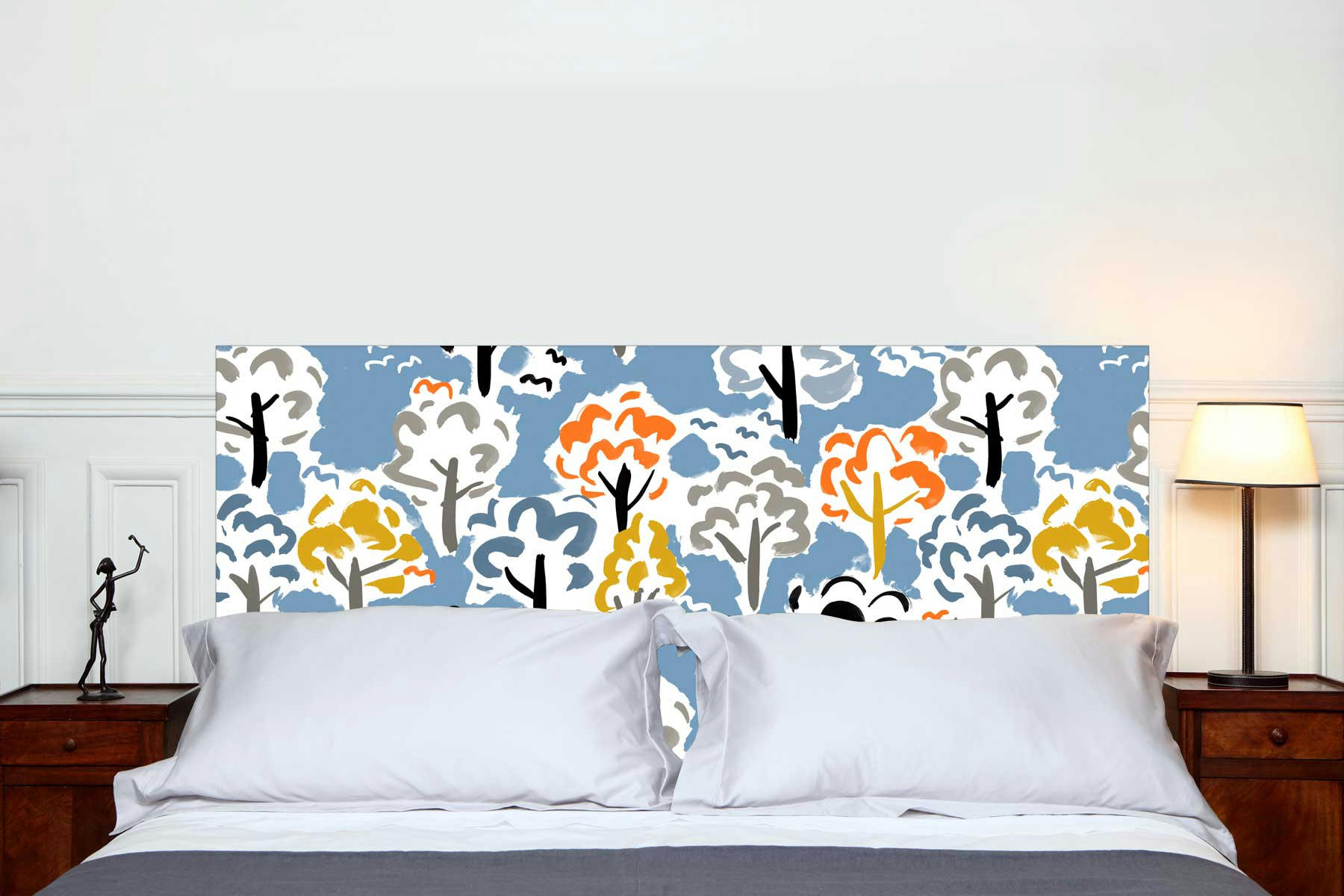 FORÊT - Tête de lit sans support en bois 160*70 cm