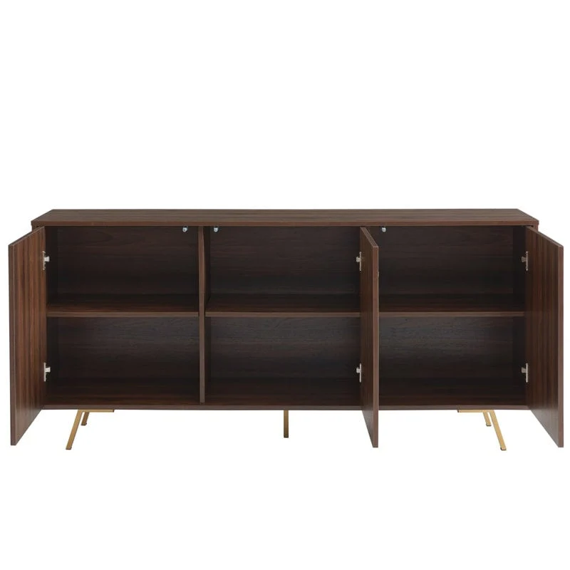 63'' W Wood Buffets and Sideboards Storage Cabinet