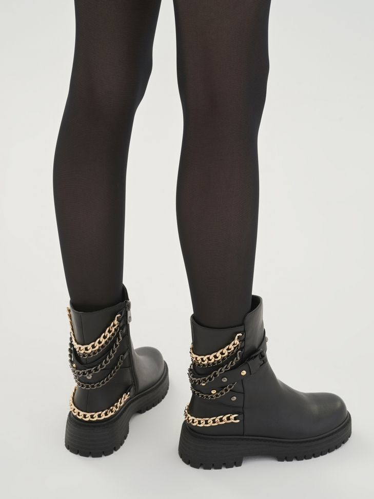 Ladies' black ankle boots