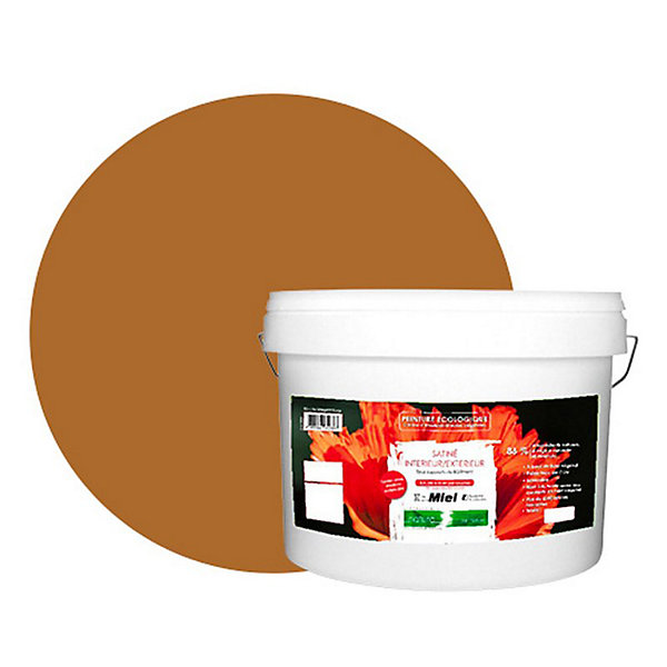 Miel Peinture interieur exterieur aspect satin Natura Miel - 10L