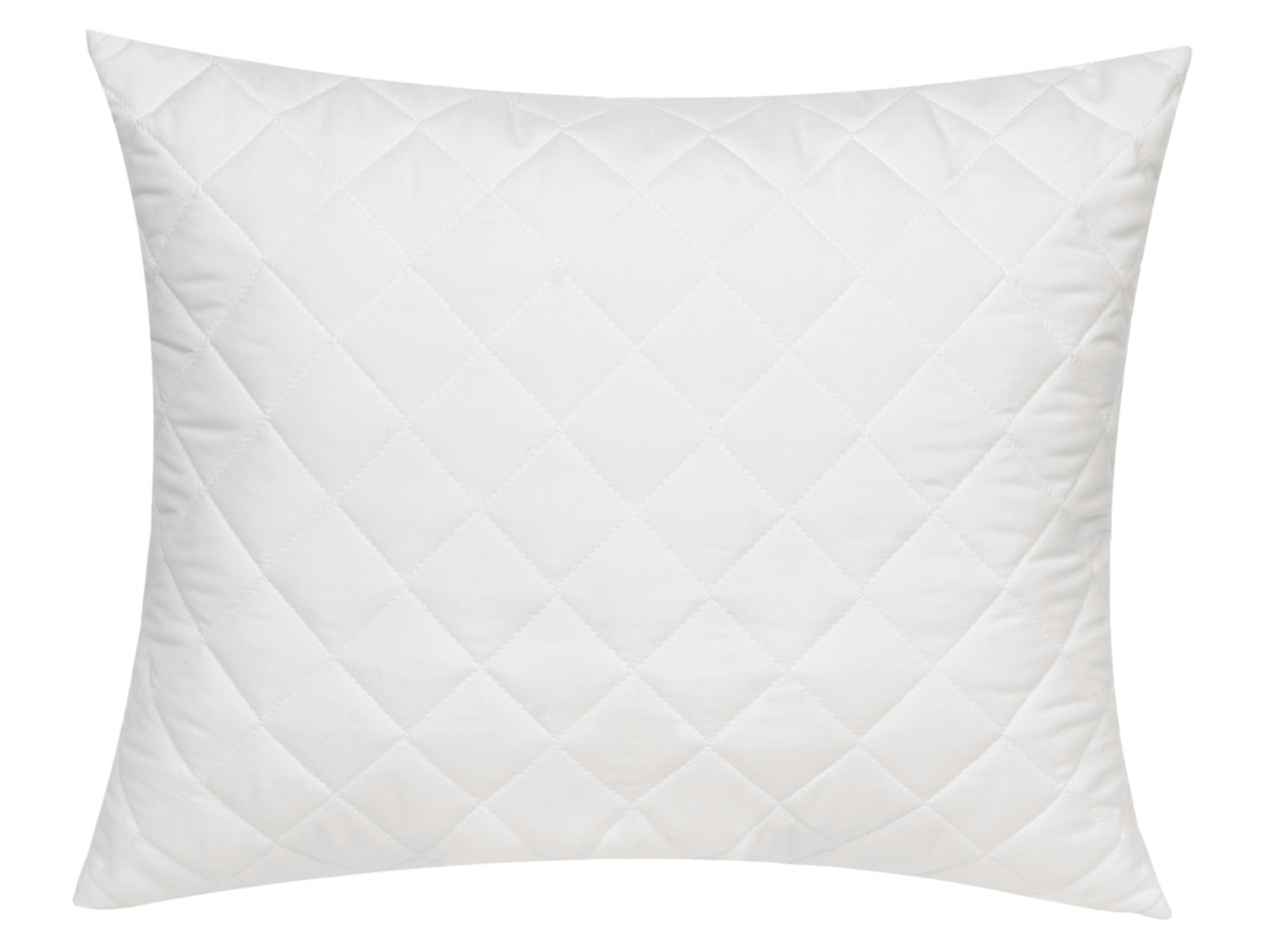 Poduszka pikowana Soft mikrofibra 50x60 cm biała
