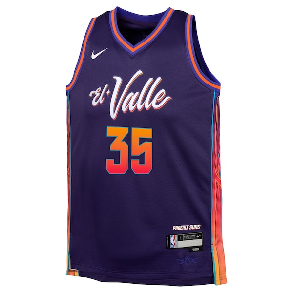 Kevin Durant Phoenix Suns Nike Youth  Swingman Replica Jersey - City Edition - Purple