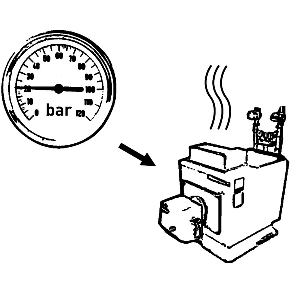 Manometer »Heizungstechnik«