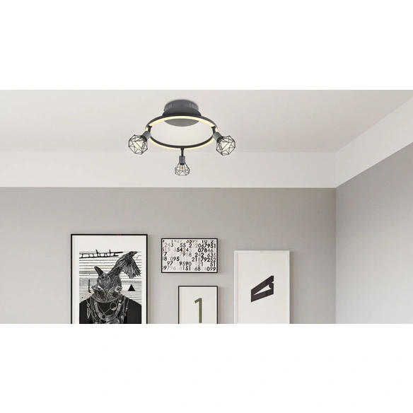 Strahler »JUTTA«, Höhe: 200 mm, 12 W, Metall, für Innenbereich