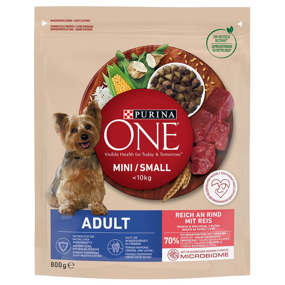 PURINA ONE Mini Adult Beef & Rice
