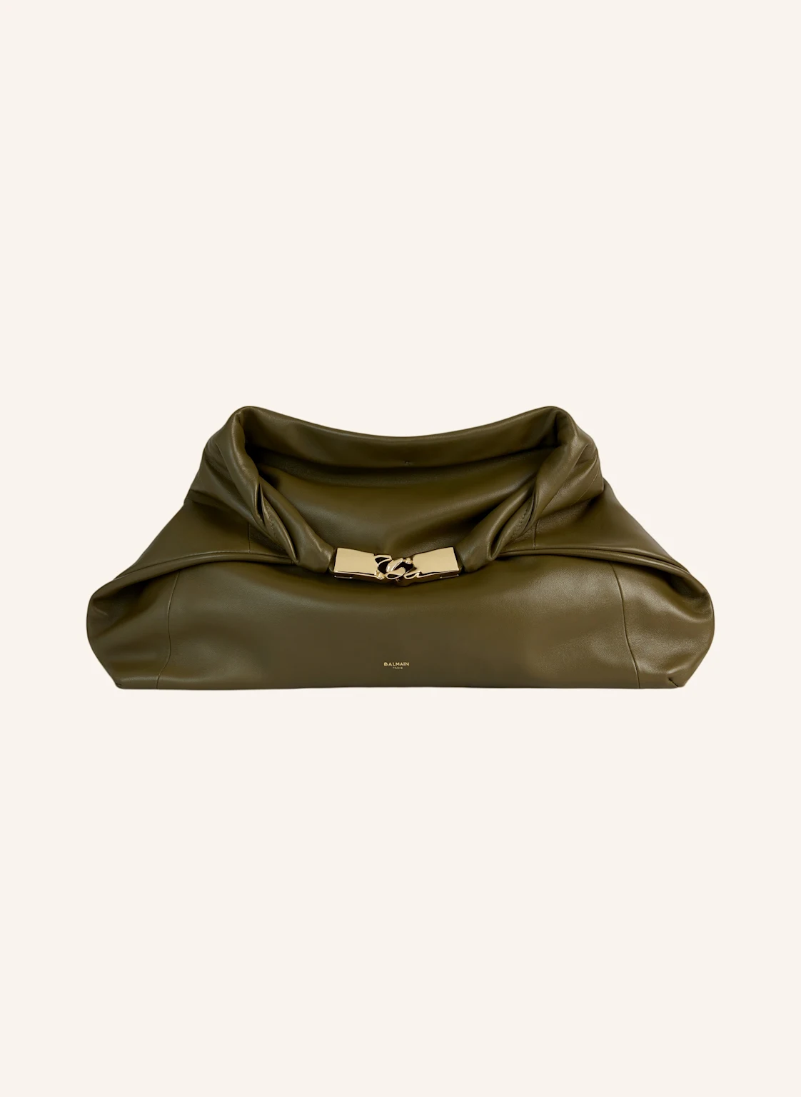 BALMAIN Mittelgroße Tasche DINNER AT 8 aus Glattleder