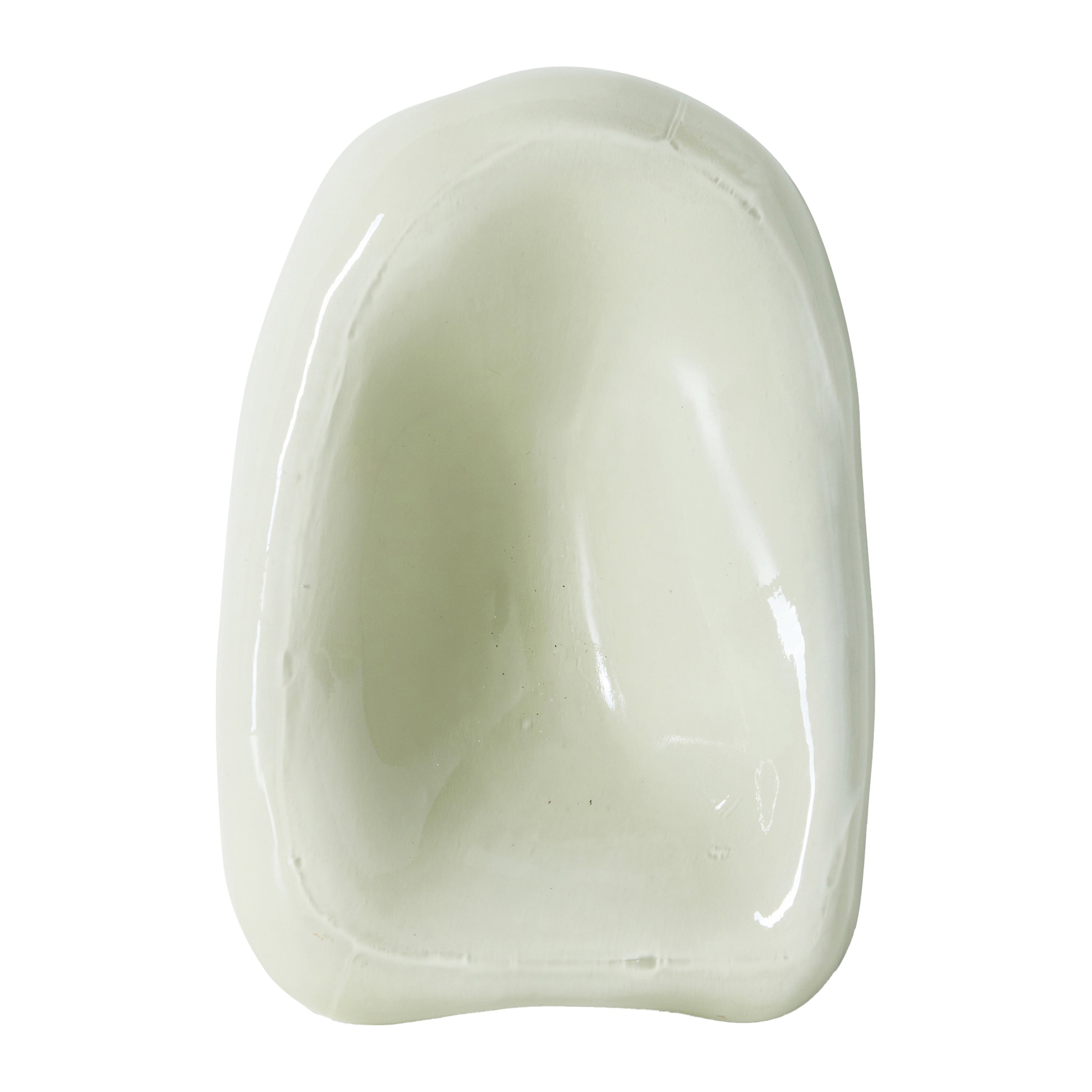 HKliving Glass Sculpture Wandornament - Pebble