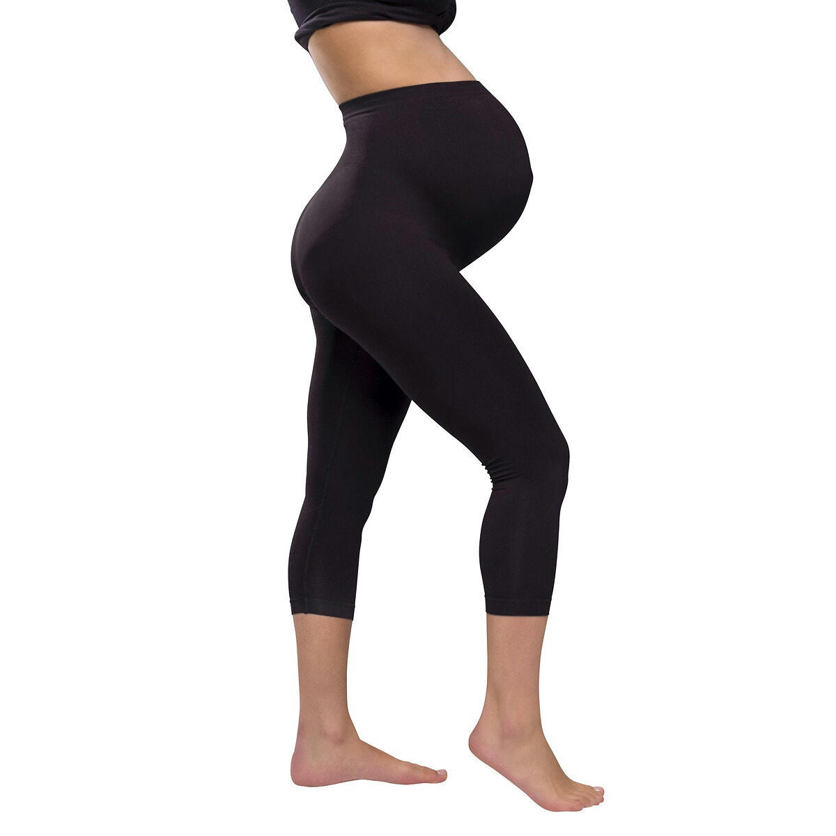 Legging court de grossesse