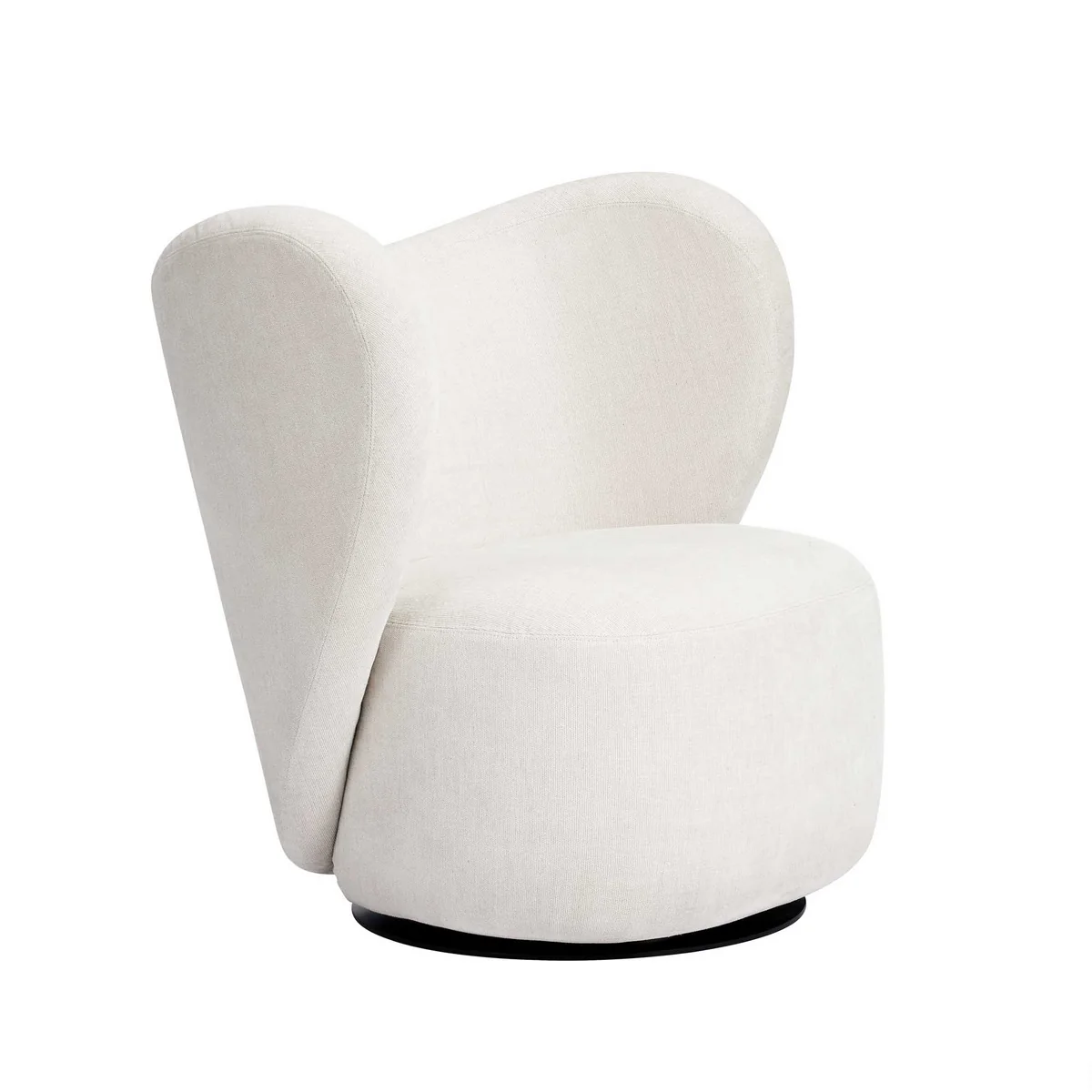 Norr11 - Little Big Chair Swivel Base, sand 37