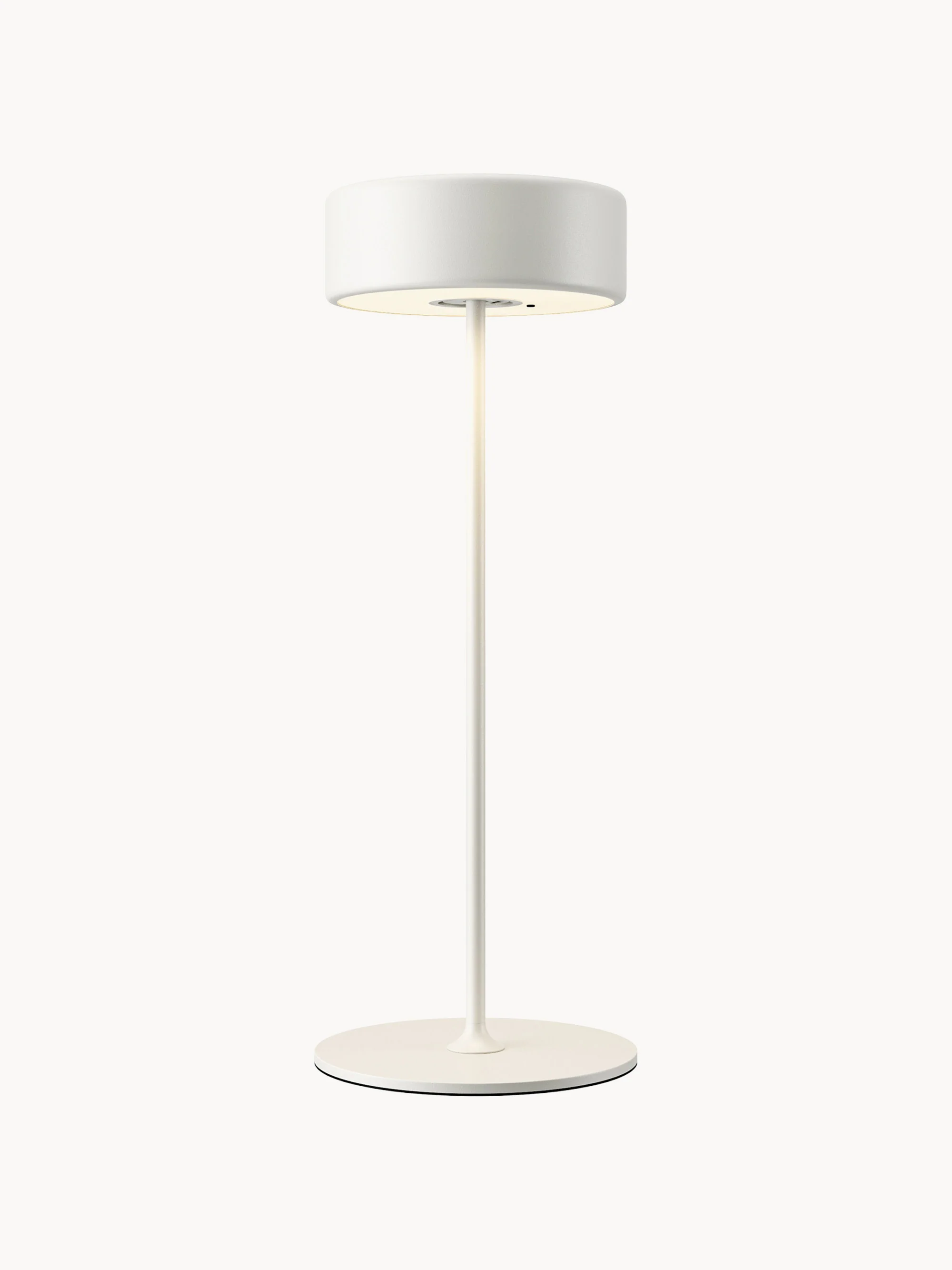 Kleine dimmbare LED-Tischlampe AI Collaboration aus Metall