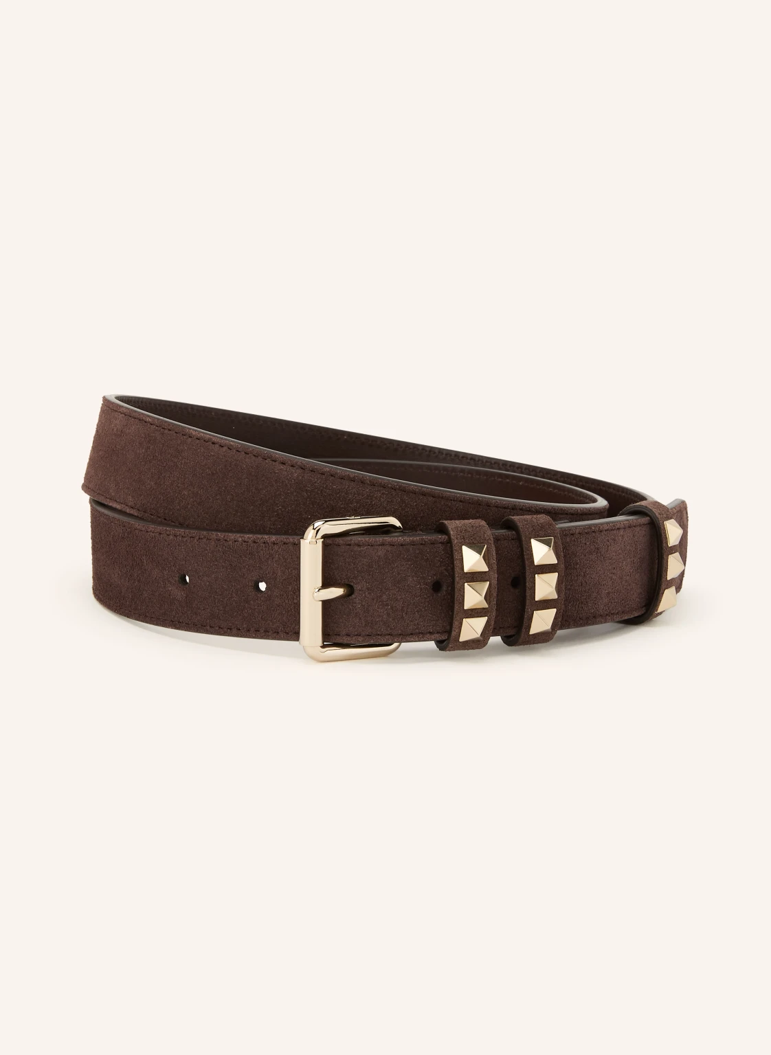 VALENTINO GARAVANI Ledergürtel ROCKSTUD mit Nieten