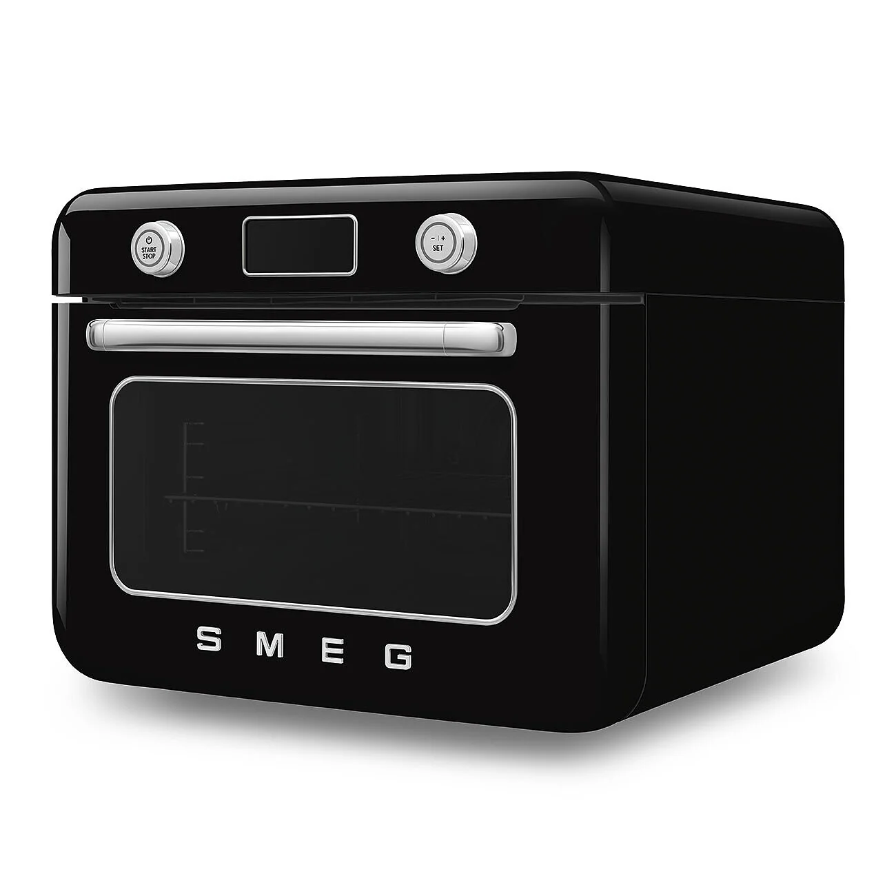 10 in 1 Multifunction Countertop Oven with Steam & Air Fry in Black