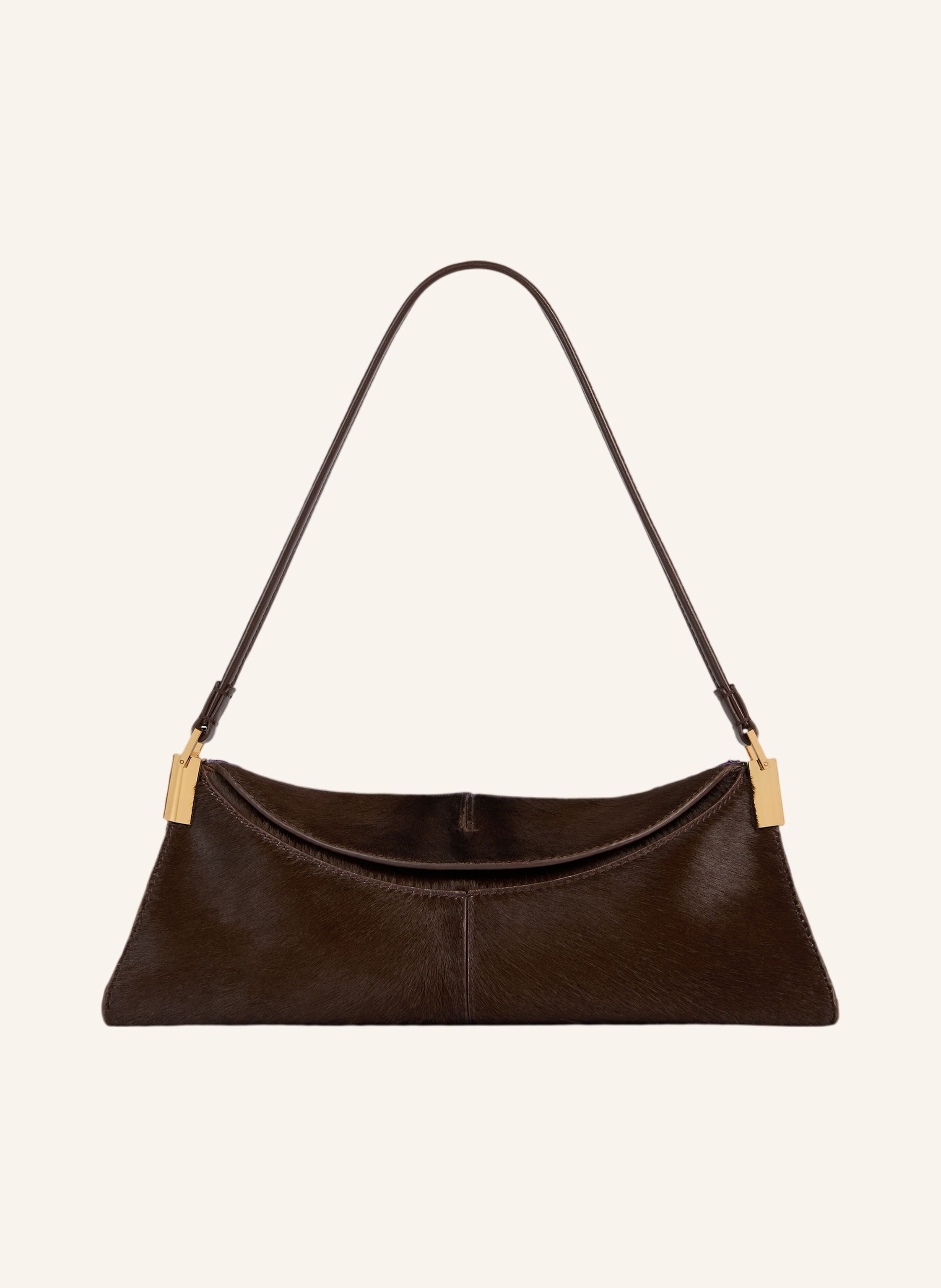 BALMAIN Kleine Tasche 64-83 aus flauschigem Leder