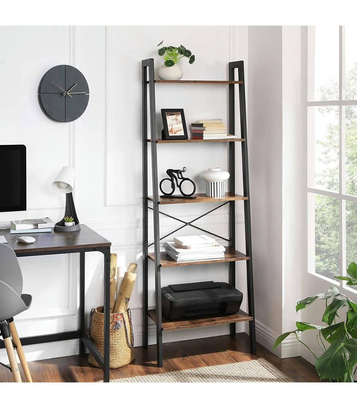 - Etagère 5 niveaux style industriel