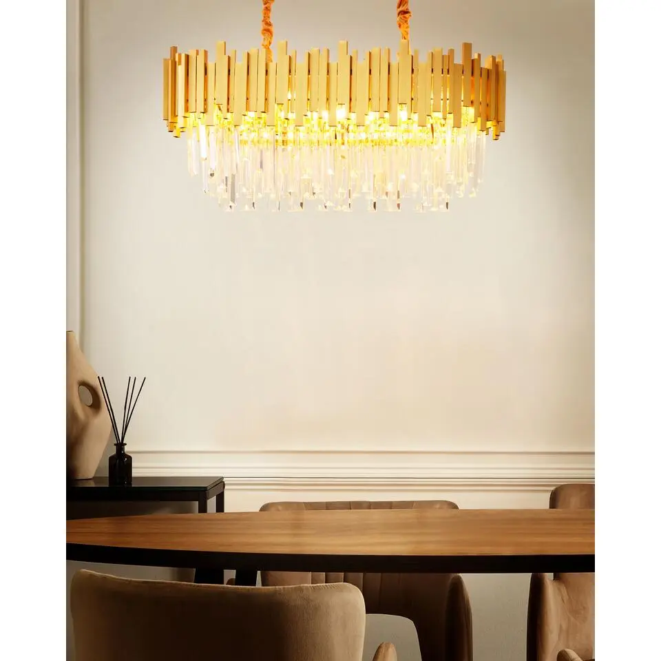 GARCIA - Kroonluchter - Goud - Aluminium