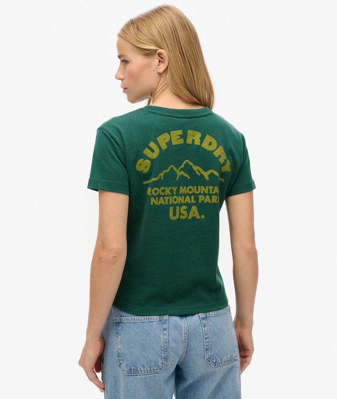 Lo-fi Outdoor Fitted T-Shirt