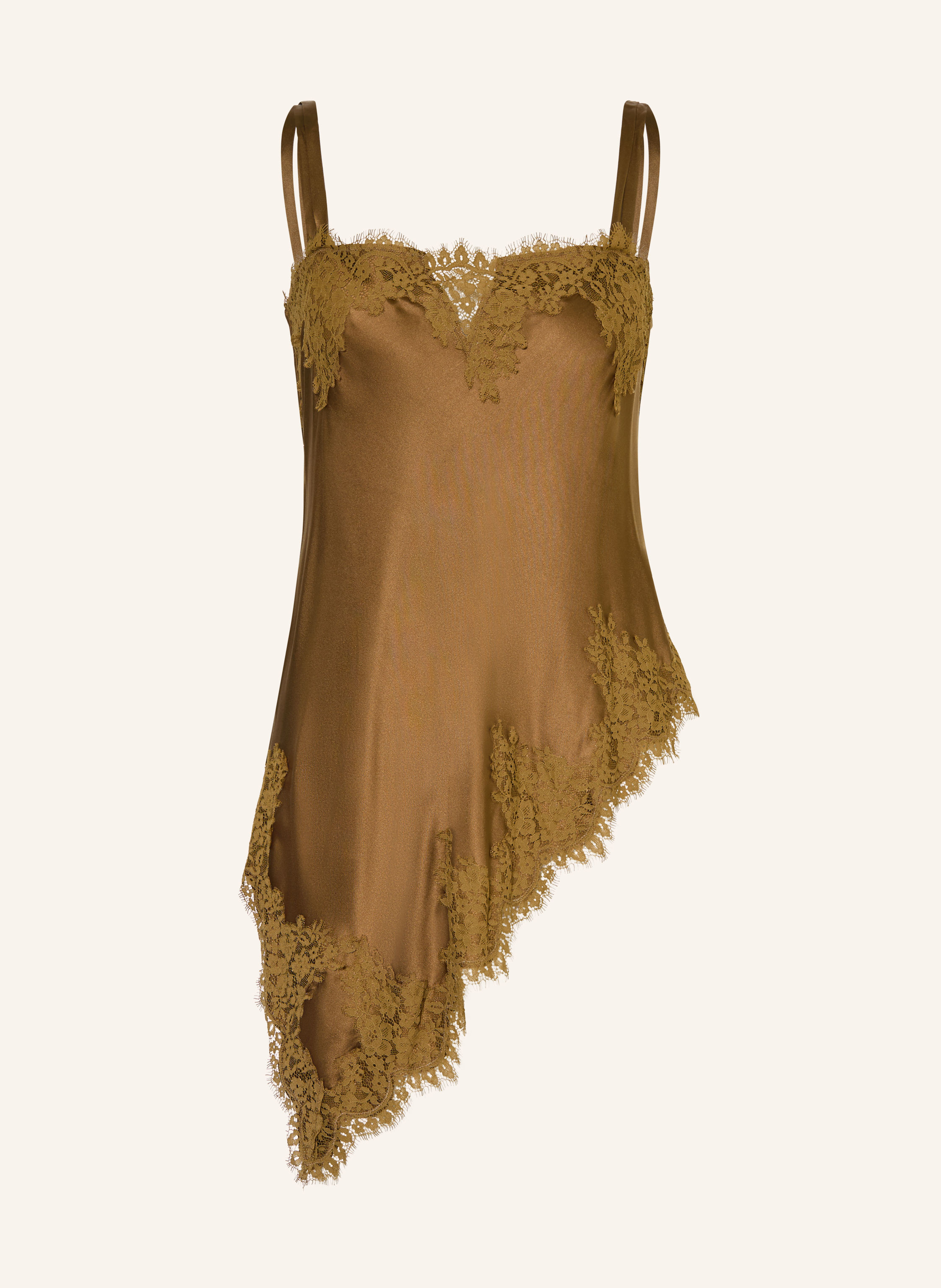 DOROTHEE SCHUMACHER Satintop SENSE OF SHINE mit Spitze