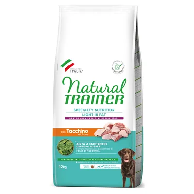 Natural Trainer Light in Fat Adult Medium & Maxi with Turkey