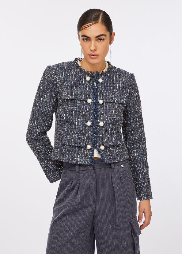 Giacca in boucl&eacute;