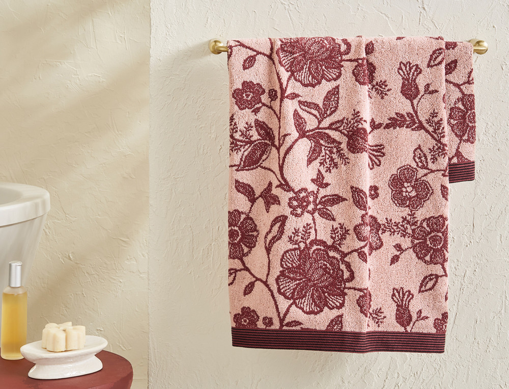 Drap de bain jacquardByzance