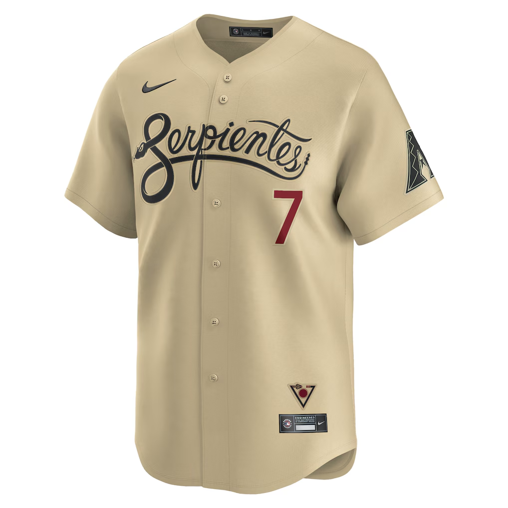 Corbin Carroll  Arizona Diamondbacks Nike City Connect Limited Player Jersey - Sand