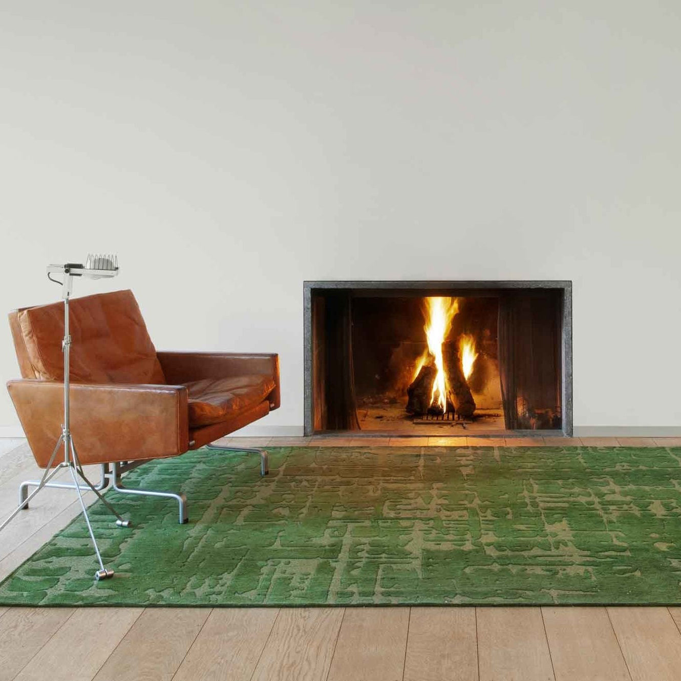 Louis de Poortere Structures Vloerkleed 240 x 340 cm - Perrier's Green