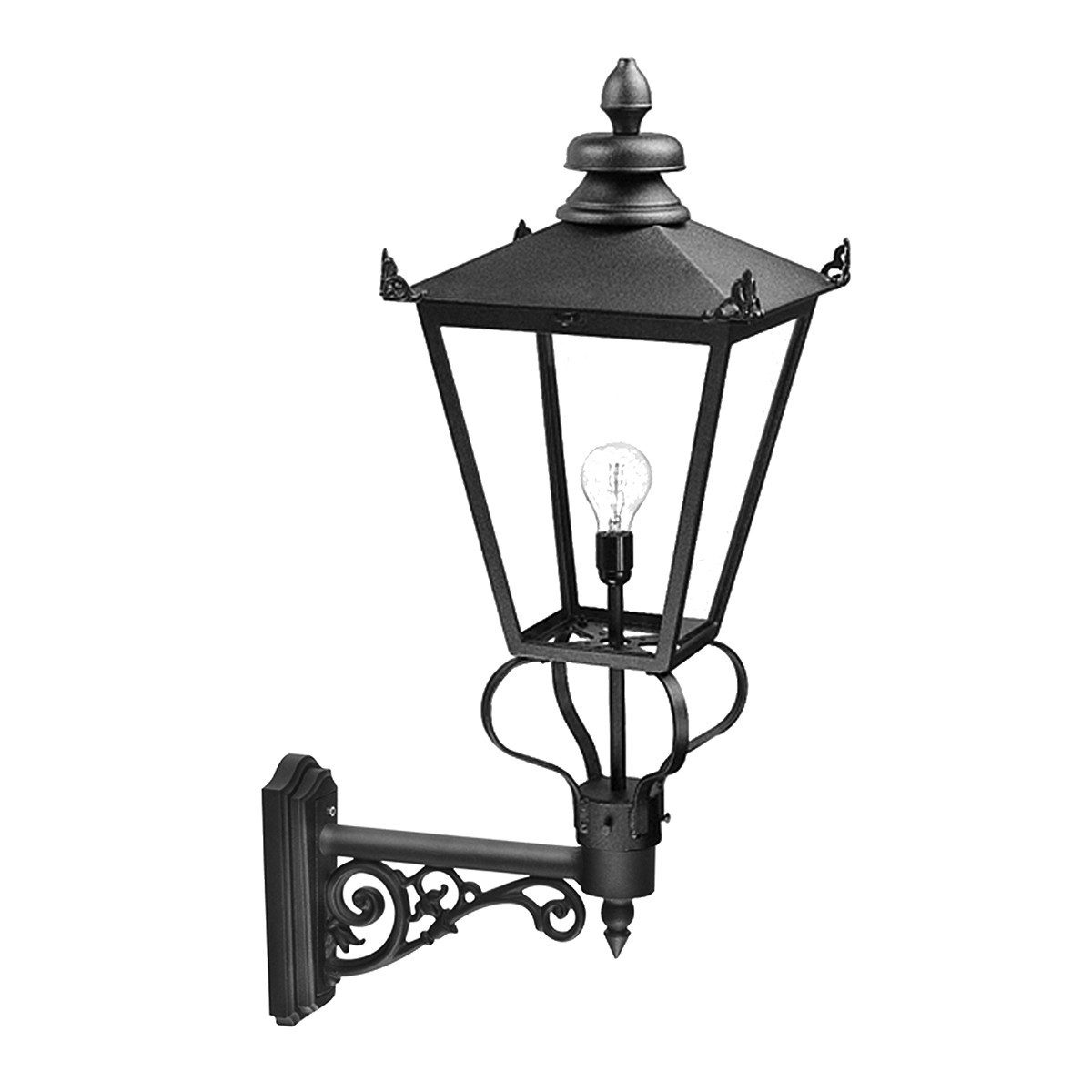 Kinkiet zewnętrznyczarny Wilmslow 1xE27x60W IP23 Elstead