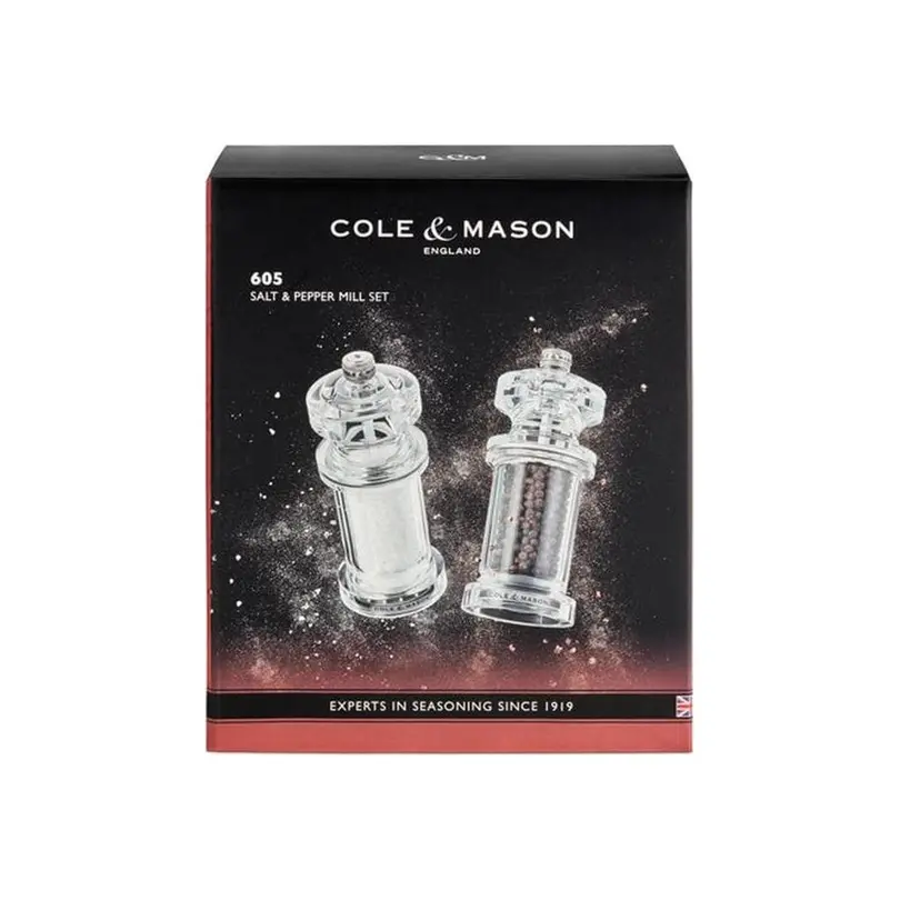 Salz-/Pfeffermühle 2er-Set Cole & Mason