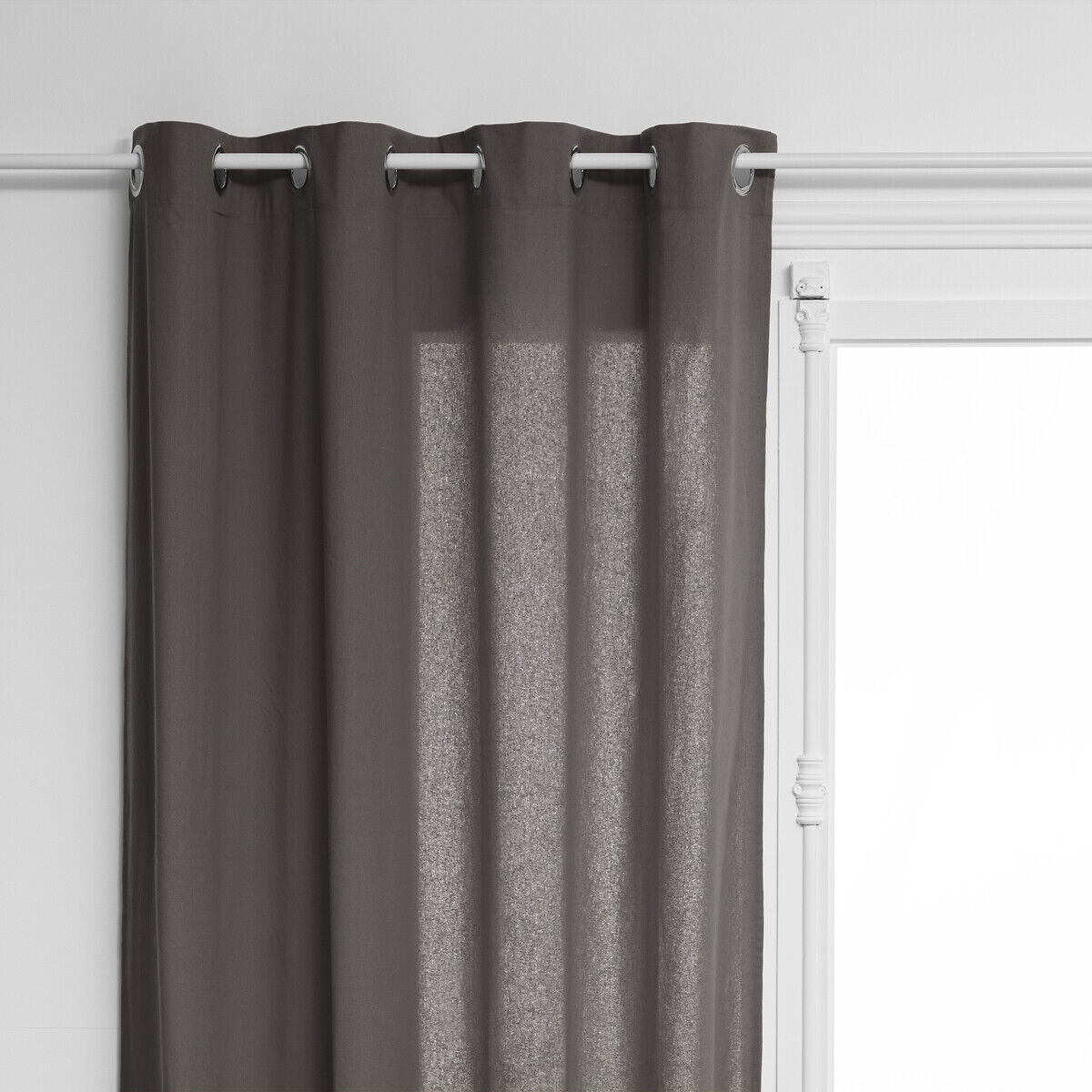 Cortina ANJALI cinza escuro 135x240cm