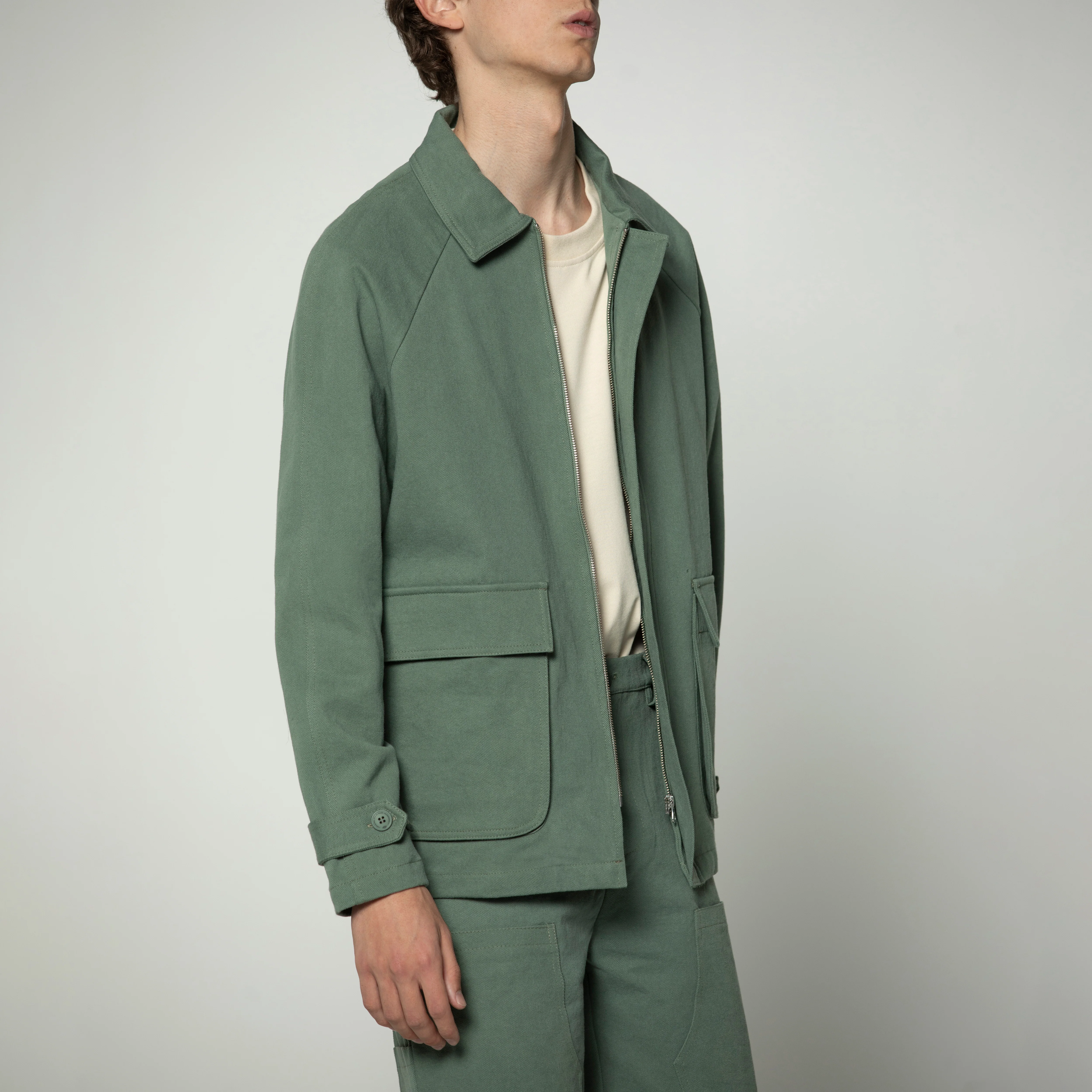 Sanjo Pocket Jacket // Green
