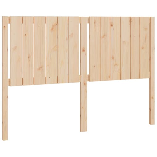 NNEVL Bed Headboard 140.5x4x100 cm Solid Wood Pine