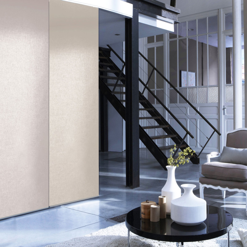 Kit de panneaux japonais beiges 220 x 250 cm MADECO